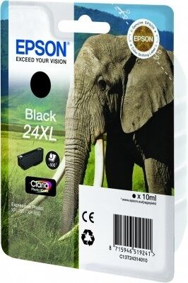 EPSON INK Epson T2431 XL El&eacute;phant Cartouche d'encre Noir