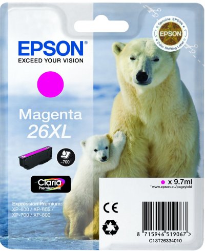 EPSON  T2633 Xl Cartouche d'encre Magenta