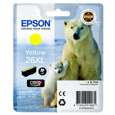 EPSON  T2634 Xl Cartouche d'encre Jaune