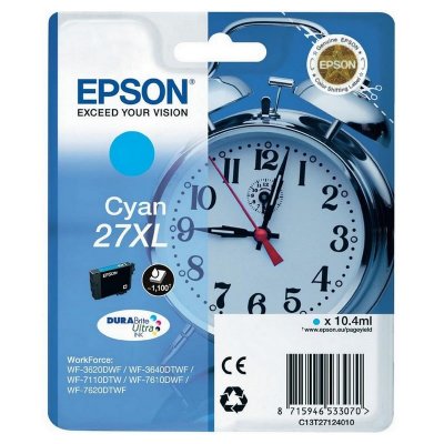 EPSON  T2712 Cartouche Cyan Compatible