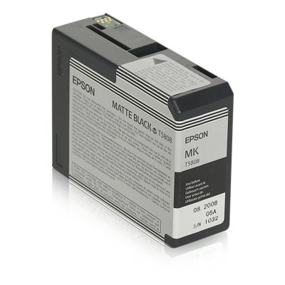 EPSON  T5808 - 80 ml - noir mat - original - cartouche d'encre - pour Stylus Pro 3800 