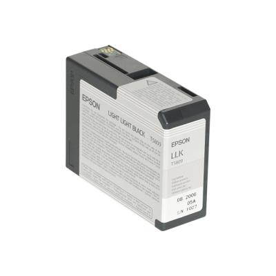 EPSON  t5809 cartouche dencre dorigine 1 x noir clair