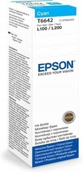 EPSON  t6642 cyan ink bottle 70ml noir