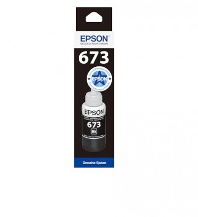 EPSON  T6731 - 70 ml - noir - original - recharge d'encre - pour  L1800, L800, L805, L810, L850 