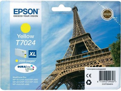 EPSON  T7024 XL Cartouche d'encre Jaune