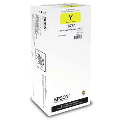 EPSON  T87844 - jaune - original - recharge d'encre