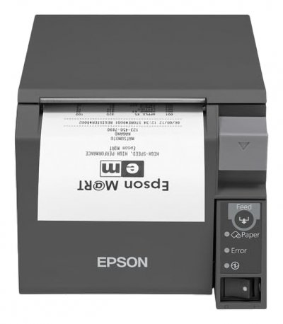 EPSON  Tm-t70ii Label Printer Argent&eacute; One Size / EU Plug