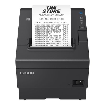 EPSON  tm-t88vii (112): usb, ethernet, serial, ps, black C31CJ57112