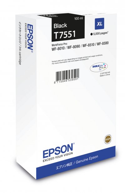 EPSON  Wf-8XXX Seriesinkcartr.XLBLACK
