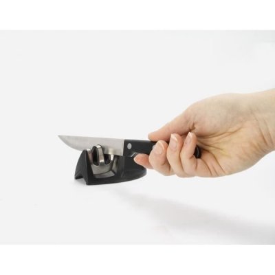 EQUINOX  Cafe-Color Aiguiseur, Plastique, Noir, 5 x 10,2 x 4,5 cm