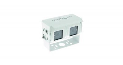 EQUINOXE  Cam&eacute;ra de recul - Filaire Double - Blanc