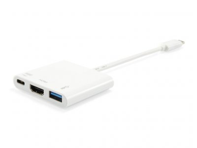 EQUIP  133461 station d'accueil USB 3.2 Gen 1 (3.1 Gen 1) Type-C Blanc