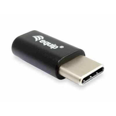 DIGITAL DATA COMMUNICATIONS Equip 133472 Usb-c To Micro Usb M/f Adapter Noir