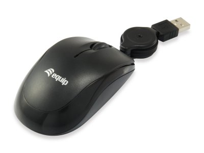 EQUIP  245103 souris Ambidextre USB Type-A Optique 1000 DPI