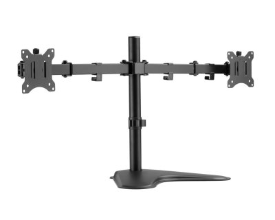 EQUIP  650123 13-32&acute;&acute; Double Monitor Stand Noir
