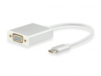DIGITAL DATA COMMUNICATIONS Equip - Adaptateur vid&eacute;o - USB-C (M) pour HD-15 (VGA) (F) - 15 cm