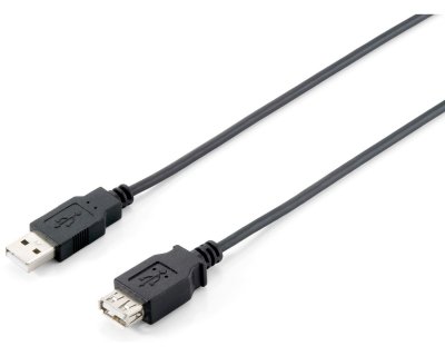 EQUIP  C&acirc;ble d'extension USB-A M&acirc;le vers USB-A Femelle 2.0 5m