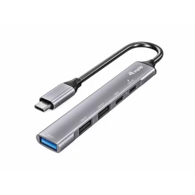 EQUIP  Hub 128962 5 Ports USB 3.0/2.0 avec USB-C 100 W USB PD