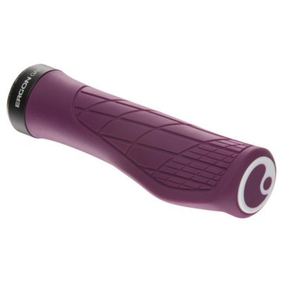 ERGON  GA3 Mountain Bike Grips - Purple Reign} - Large}, Purple Reign}