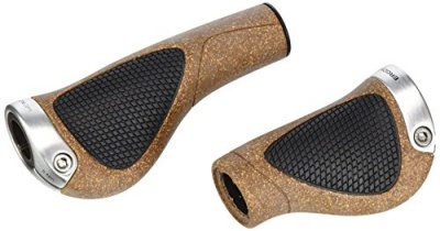 ERGON  - GP1-L Rohloff / Nexus - Poign&eacute;es de v&eacute;lo taille L, noir