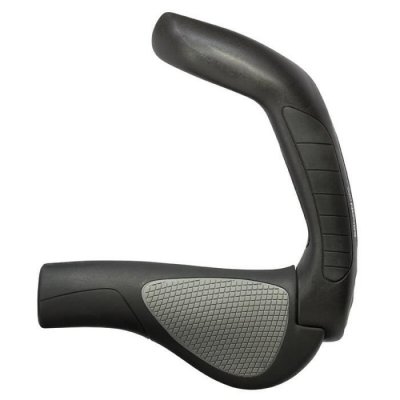 ERGON  - GP5 Gripshift - Poign&eacute;es de v&eacute;lo taille S, gris