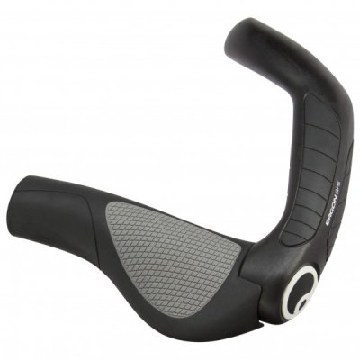 ERGON  GP5-S Grip de VTT et de V&eacute;lo Adulte Unisexe, Noir, Taille Unique