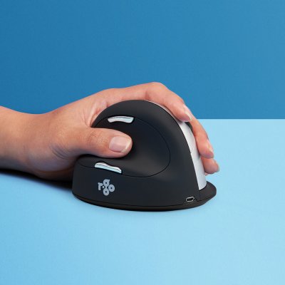 R GO TOOLS Ergonomic Mouse Large Hand Over185mm Left-handed Wrls