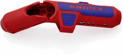 KNIPEX ErgoStrip Universal - Outil de d&eacute;moulage (pour gauchers)