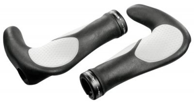 ERGOTEC  Poignee Oslo Aksb-09.2 / 2 138/138 mm Gel Noir Blanc