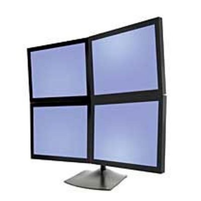 ERGOTRON  DS100 Quad-Monitor Desk Stand - pied