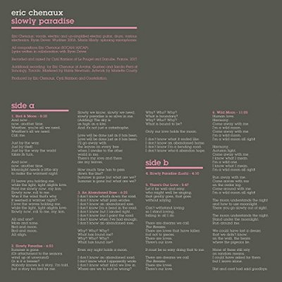 SECRETLY CANADIAN Eric Chenaux - Slowly Paradise [Vinyl]