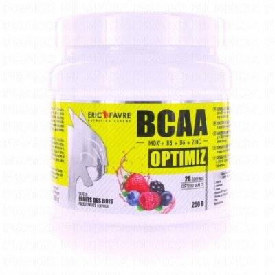 ERIC FAVRE  BCAA Optimiz Saveur fruits des bois pot de 250g