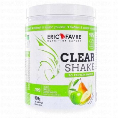 ERICFAVRE ERIC FAVRE Clear shake Iso prot&eacute;ine water saveur pomme poire 500g