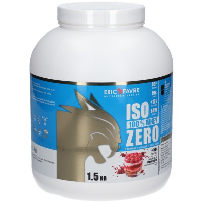ERIC FAVRE  Iso zero whey saveur framboisier 1.5kg