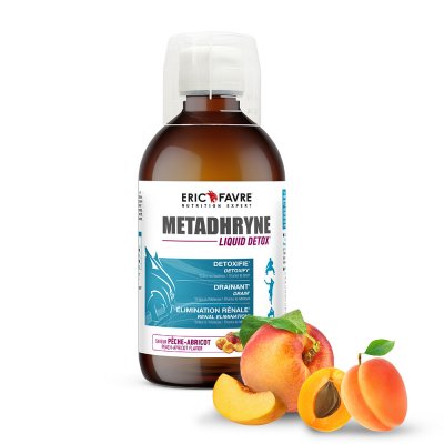 ERIC FAVRE  Liquid D&eacute;tox P&eacute;ch&eacute; Abricot - Bouteille 500 ml