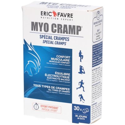 ERIC FAVRE  Myo Cramp Sp&eacute;cial crampes 30 comprim&eacute;s