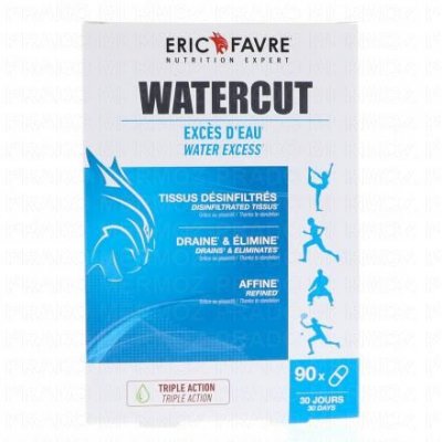 ERIC FAVRE  Watercut draineur exc&egrave;s d'eau 90 g&eacute;lules