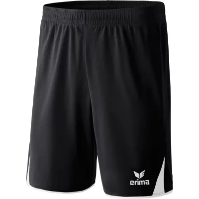 ERIMA  Homme Short Classic 5 C, Noir/Green, XL EU