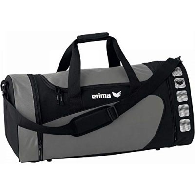 ERIMA  sac de sport Club 5 Line gris / noir 49,5 litres