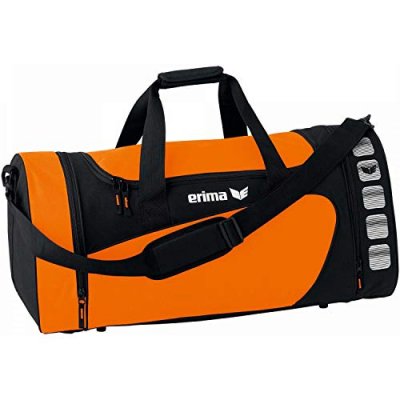 ERIMA  sac de sport Club 5 Line orange / noir 28 litres