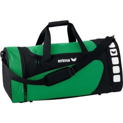 ERIMA  sac de sport Club 5 Line vert fonc&eacute; / noir 49,5 litres
