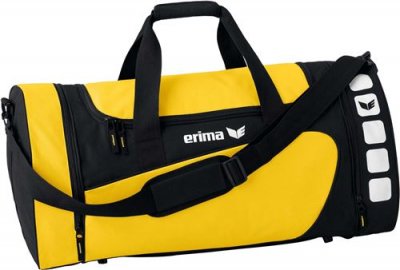 ERIMA  sac de sport Club 5 Line49,5 litres jaune/noir