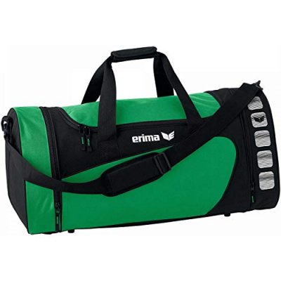 ERIMA  Sac de Sport Club 5 Mixte Adulte, &Eacute;meraude/Noir, FR : L (Taille Fabricant : L)