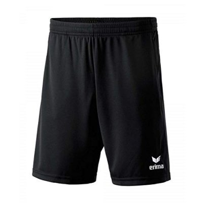 ERIMA  Short d'arbitre Valencia Homme, Noir, FR : M (Taille Fabricant : M)