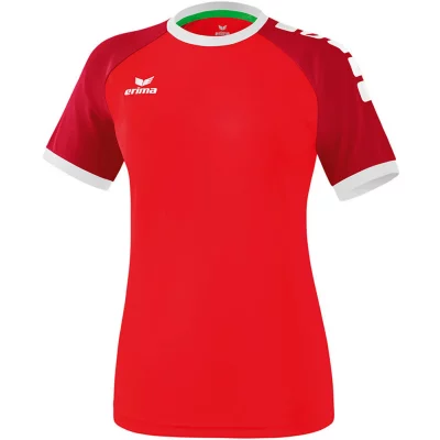 ERIMA  Zenari 3.0 Maillot Femme, Rouge/Ruby Red/Blanc, FR : 42 (Taille Fabricant : 40)