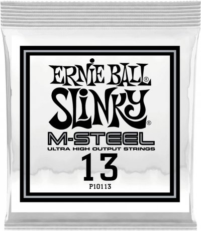 ERNIE BALL  10113 - Corde &eacute;lectrique au d&eacute;tail Slinky M-Steel - tirant 013