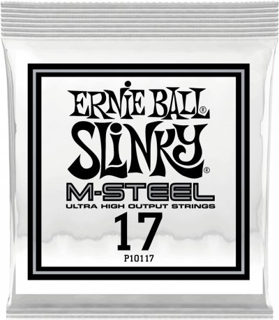 ERNIE BALL  10117 - Corde &eacute;lectrique au d&eacute;tail Slinky M-Steel - tirant 017