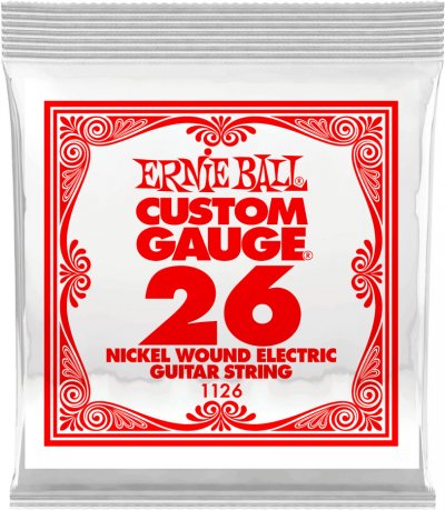 ERNIE BALL  1126 - Corde &Eacute;lectrique Au D&eacute;tail Slinky - Tirant 026