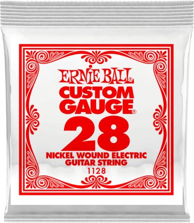 ERNIE BALL  1128 - Corde &Eacute;lectrique Au D&eacute;tail Slinky - Tirant 028