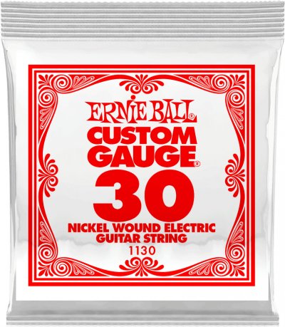ERNIE BALL  1130 - Corde &Eacute;lectrique Au D&eacute;tail Slinky - Tirant 030